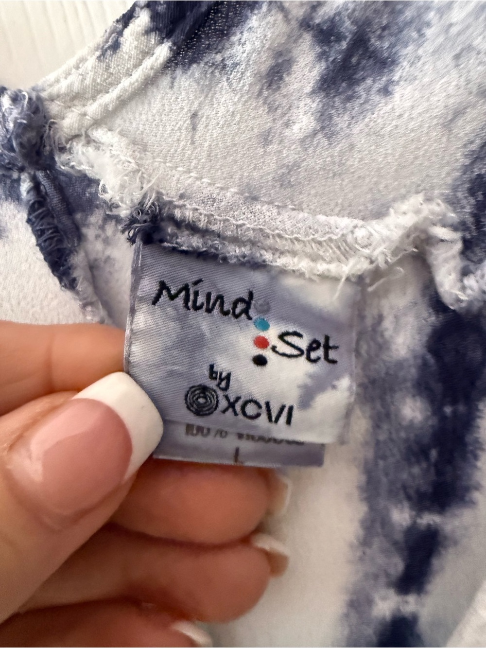 XCVI Mindset Tie Dye Print Maxi Dress Lagenlook size L - Picture 8 of 9